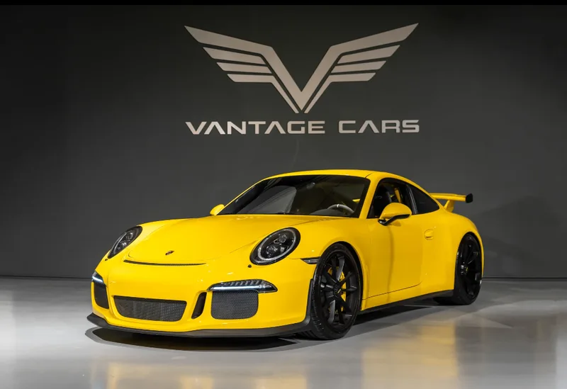 Porsche 911, colore Gelb
