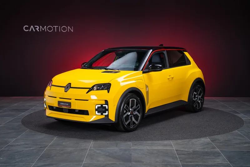 Renault R5 E-tech in Gelb