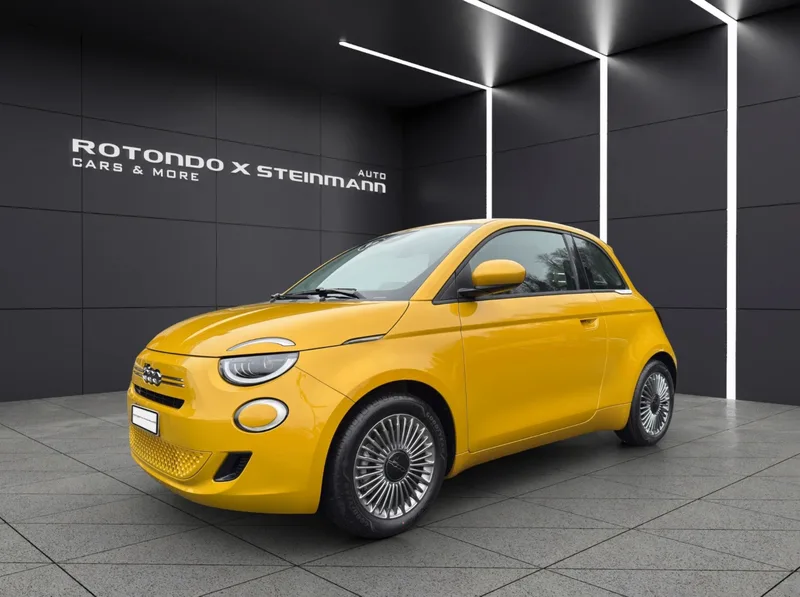 Fiat 500, couleur Gelb