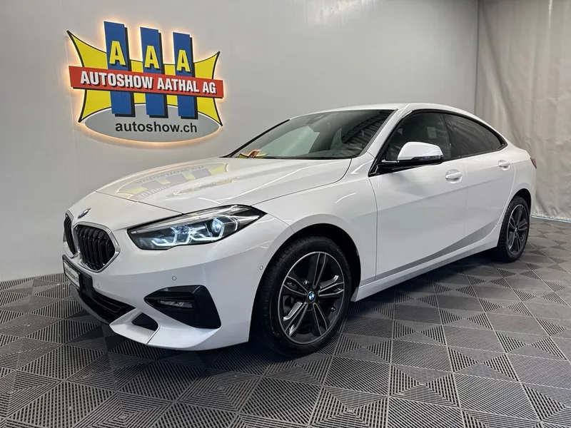 BMW 218d Gran Coupé in Weiss
