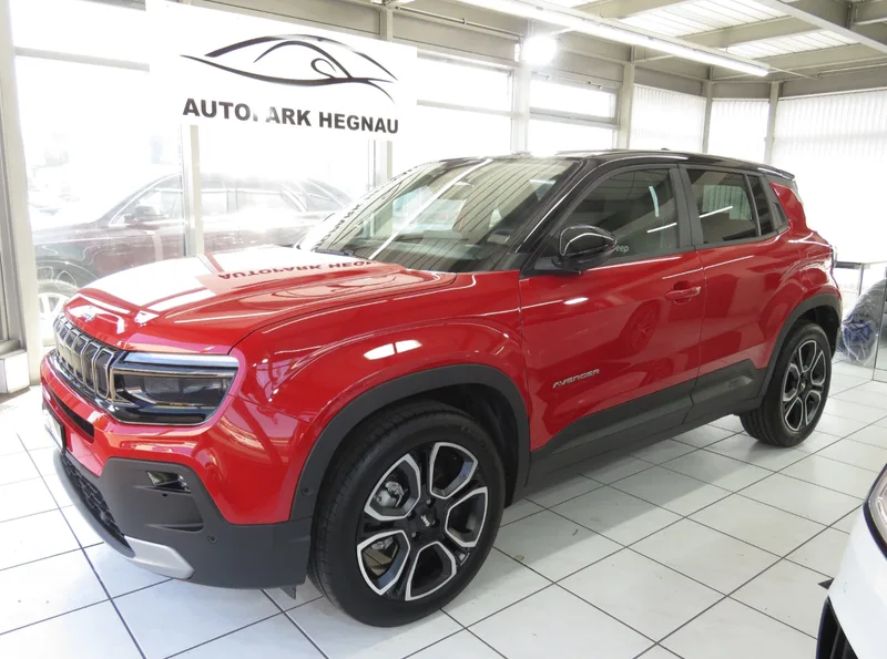 Jeep Avenger in Rot
