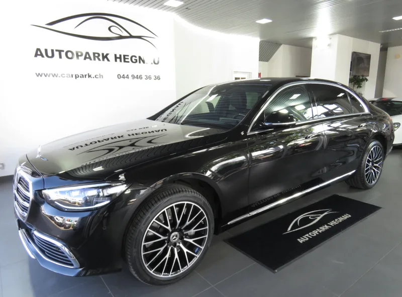 Mercedes-Benz S 500 Lang in Schwarz