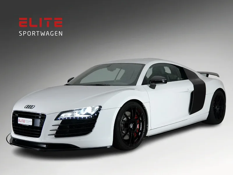 Audi R8, colore Weiss