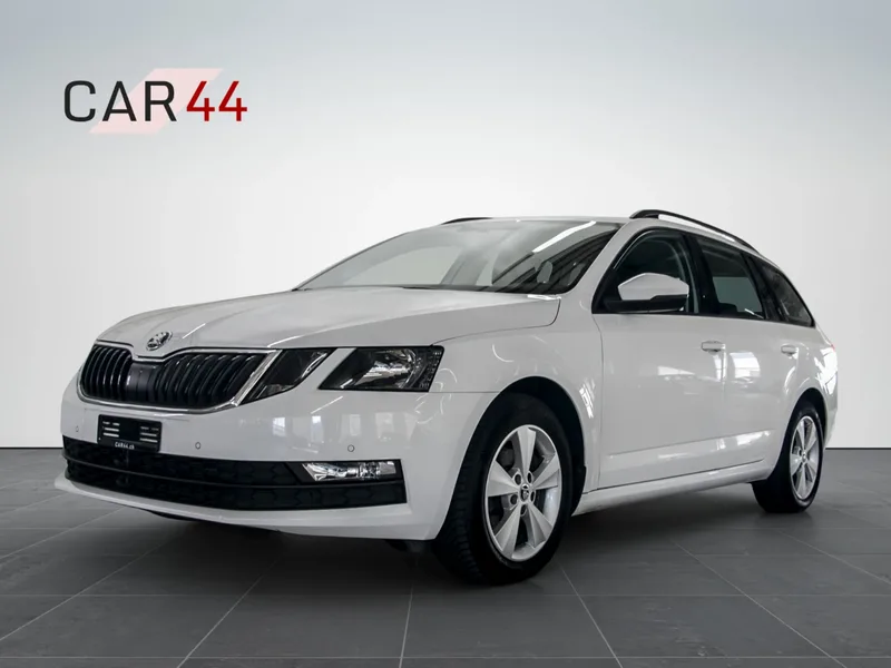 Skoda Octavia in Weiss