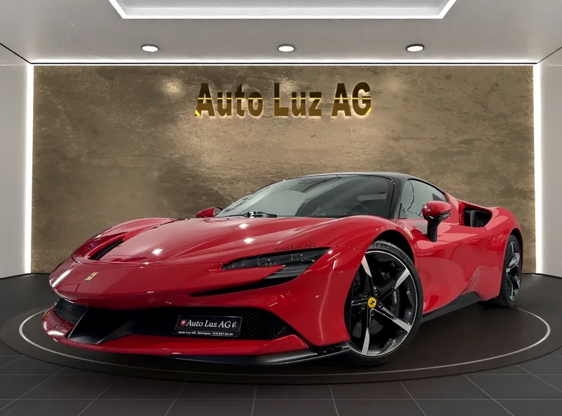 Ferrari Sf90 Stradale in Rot