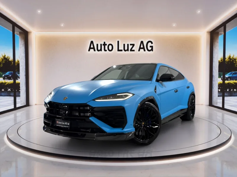 Lamborghini Urus in Blau