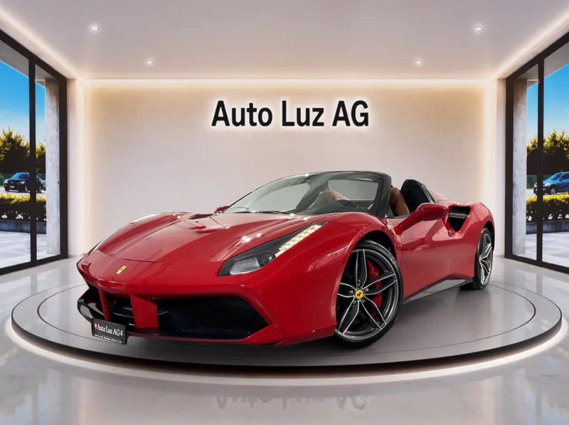 Ferrari 488 Spider in Rot