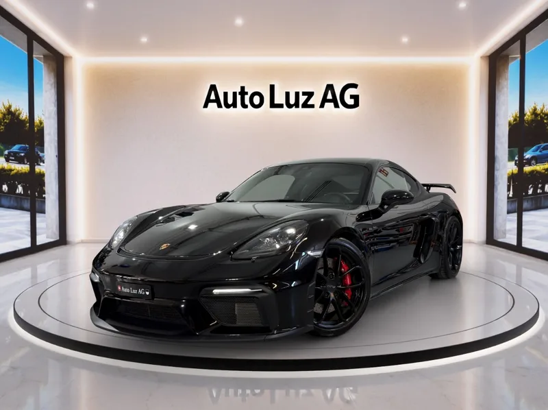 Porsche 718 Cayman, colore Schwarz