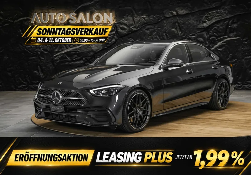 Mercedes-Benz C-klasse in Grau