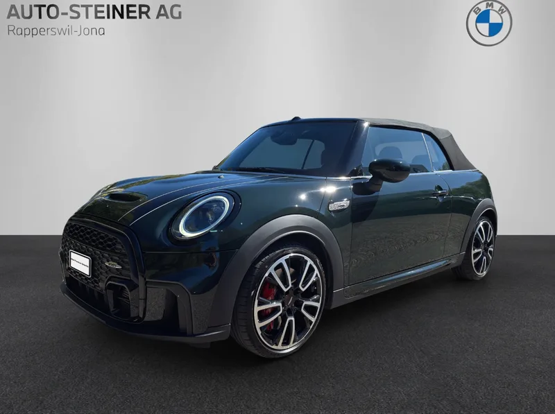 Mini Cabrio, couleur Gruen