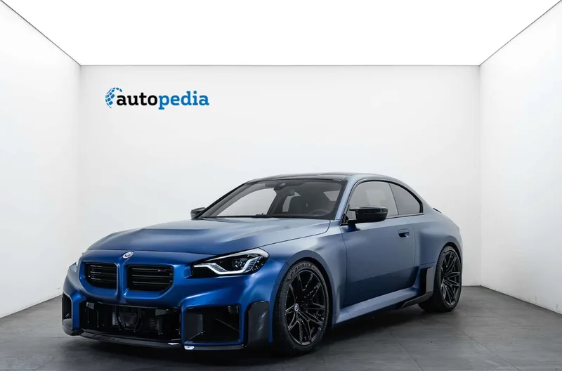 BMW M2 in Blau