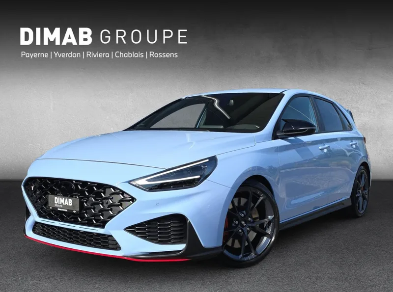 Hyundai I30 N, colore Blau