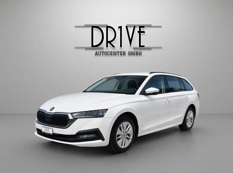 Skoda Octavia in Weiss