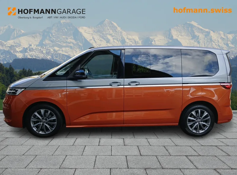 Volkswagen Multivan, colore Orange