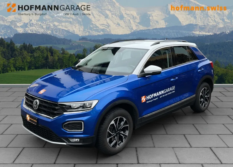 Volkswagen T-roc, colore Blau